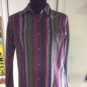 Wrangler Western/Aztec shirt